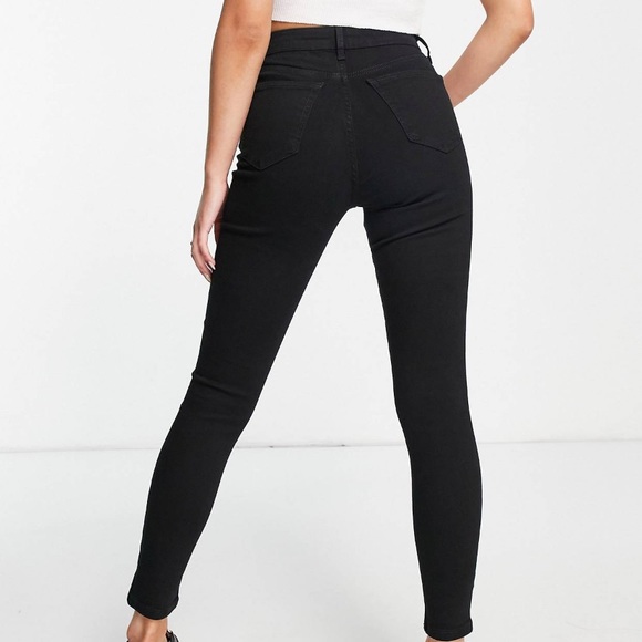 Topshop Jamie jeans pure black - Picture 5 of 5